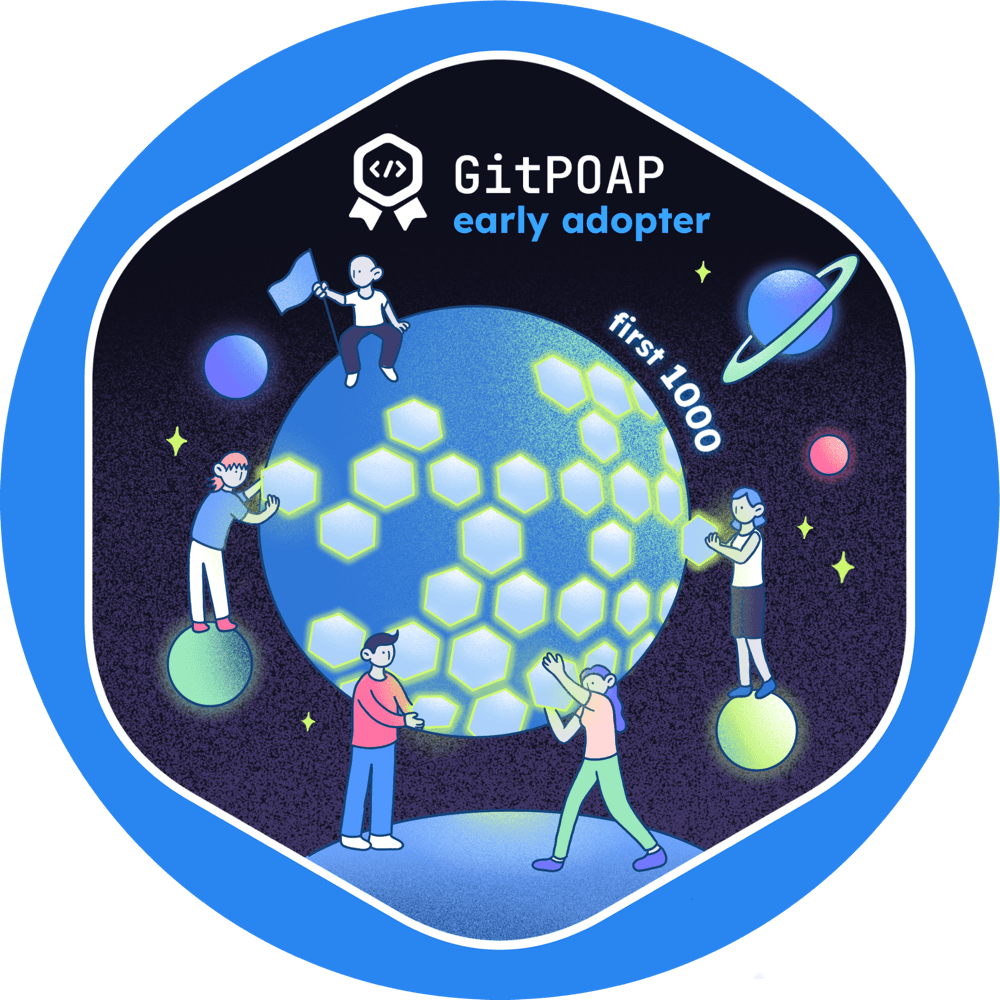 Early Adopter - First 1,000 GitPOAP Holders