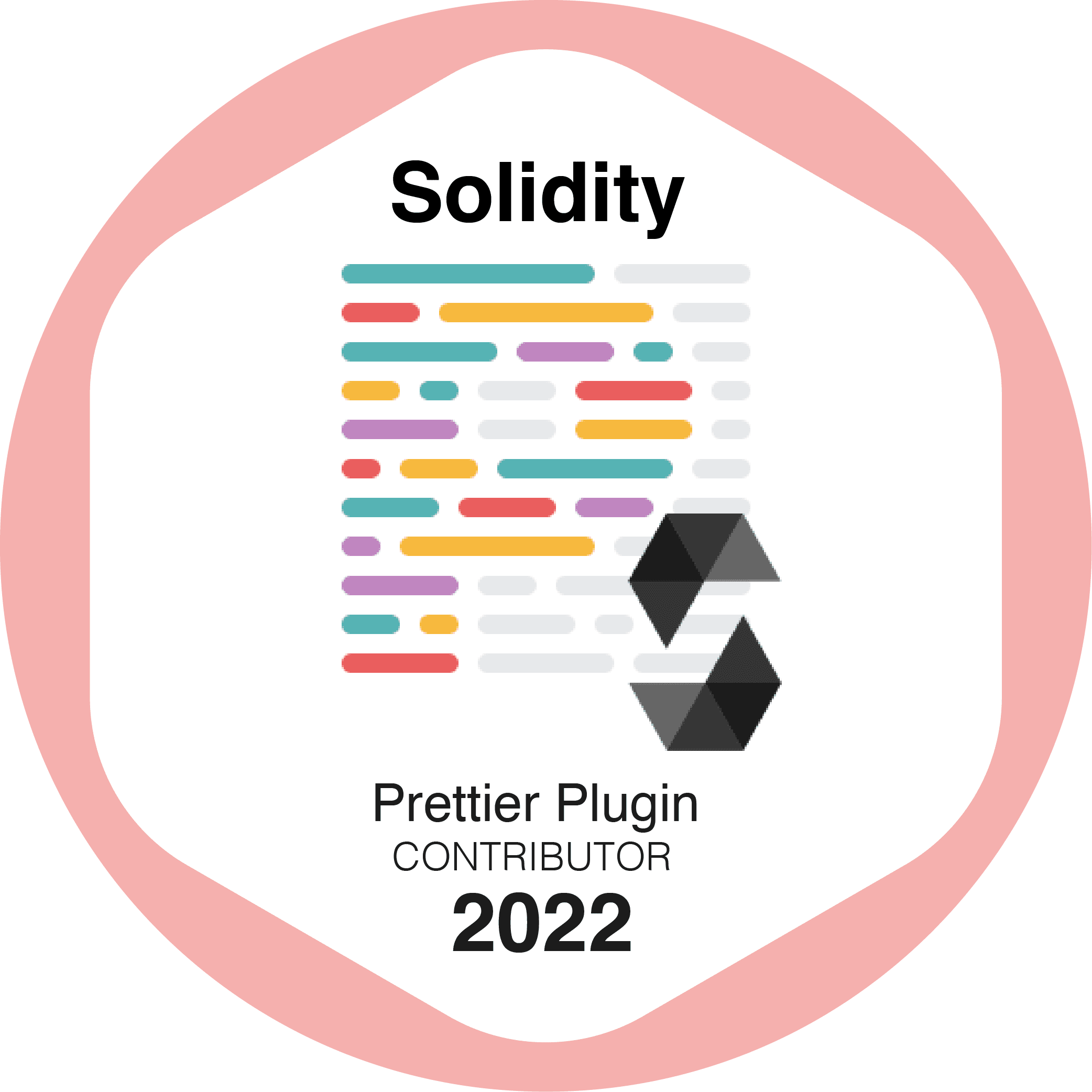 2022 Prettier Solidity Contributor