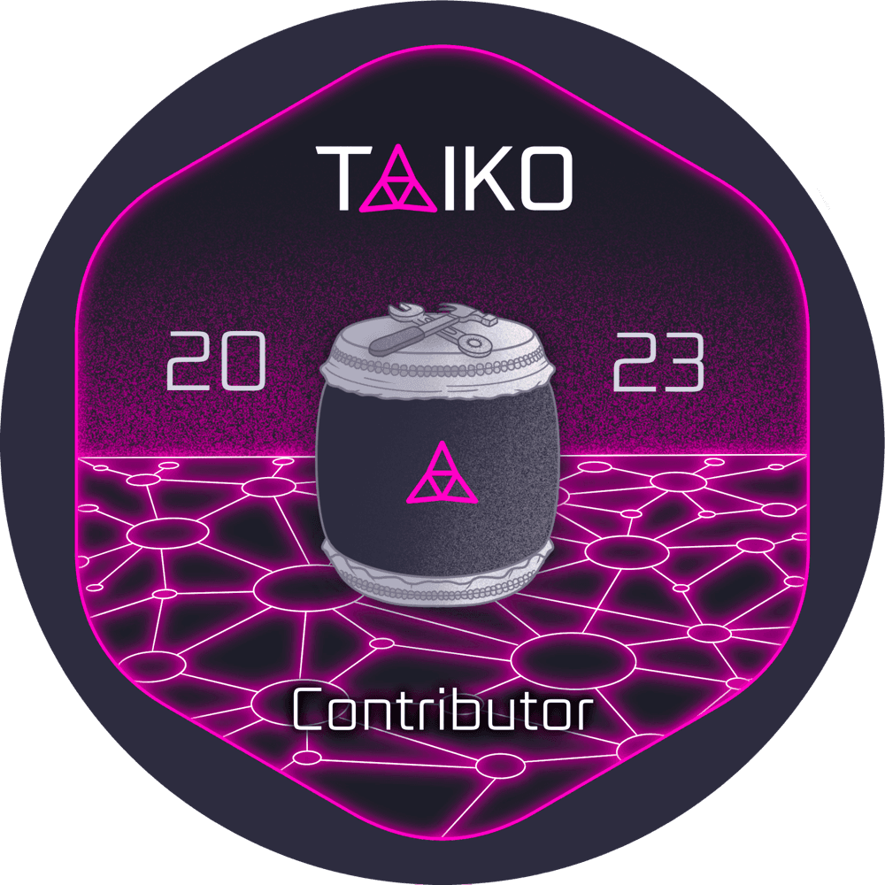 2023 Taiko Contributor