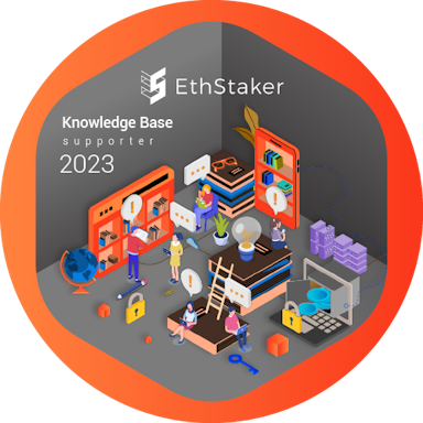 EthStaker Knowledge Base Supporter GitPOAP 2023