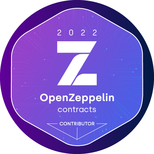2022 OpenZeppelin Contracts Contributor