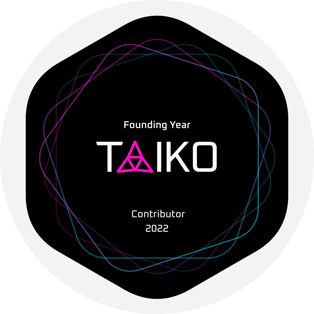2022 Taiko Contributor